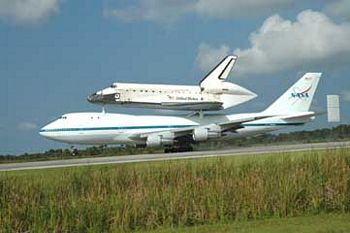 Landing to Florida - Image Credit : NASA